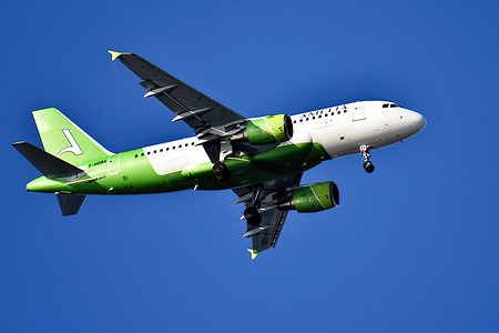 An Amelia plane arrives at Marseille Provence Airport.