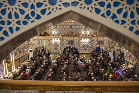 Muslims offer Friday prayers inside the Hazratbal Shrine on the second Friday of the holy month of Ramadan. Islam’s holiest month, Ramadan, is a sacred period marked by deep spiritual reflection, heightened devotion, and self-discipline. During this month, Muslims around the world observe a daily fast from dawn until sunset, abstaining from food, drink, and other physical needs as an act of worship and obedience to God. The days are devoted to prayer, recitation of the Holy Qur’an, and acts of charity, while the nights come alive with special congregational prayers and gatherings.