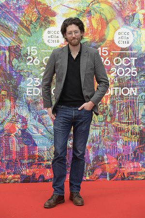 Ben Leonberg attends the photocall of "Good boy" movie during the Alice nella città in Rome Film Fest 2025 at Auditorium Parco Della Musica.