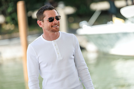 British actor Jack O'Connell arrives at the Darsena del Palazzo del Casinò ahead of the Opening Ceremony and the premiere of the opening film "Ink" during the 83rd Venice International Film Festival.