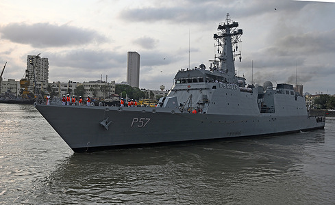 Indian Ocean Ship (IOS) Sagar is flagged off from Naval Dockyard in Mumbai. INS Sunayna, an offshore patrol vessel of the Indian Navy set sail as Indian Ocean Ship (IOS) Sagar with naval personnel and sixteen maritime forces of Friendly Foreign Countries (FFCs) completed its Harbour Phase from March 16-29, 2026, enabling professional exchanges, training and coordination among participating personnel and will undergo the Sea Phase from April 2 to May 20, 2026 through operational deployment across the South-Eastern Indian ocean region. during this IOS Sagar will undertake port calls at Colombo, Sri Lanka, Phuket, Thailand, Jakarta, Indonesia, Singapore, Chittagong, Bangladesh, Yangon, Myanmar, Male, & Maldives and conclude the deployment at Kochi, India. The crew will be trained in seamanship, navigation, communication procedures, maritime safety, firefighting, damage control, VBSS operations, and advanced bridgemanship to enhance operational readiness and decision-making capabilities in complex maritime environments.