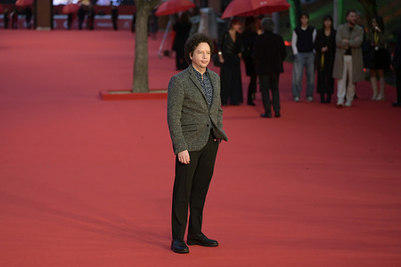 Michel Franco attends the red carpet during Rome Film fest 2025 at Auditorium Parco della musica.