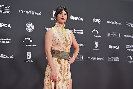 Chloe Bird attends the Jose María Forque Awards at IFEMA de Madrid.