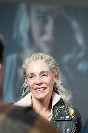 Belen Rueda attends the ''El Vestido'' premiere at the Kinepolis cinema.