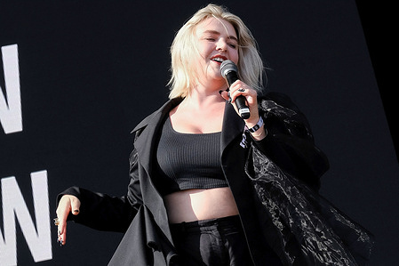 English singer songwriter, Rebecca Lucy Taylor, known professionally by her stage name, Self Esteem, performs live on stage at Victorious Festival Southsea. Rebecca Lucy Taylor (born 15 October 1986), known professionally by her stage name, Self Esteem, is an English singer-songwriter and 2021 Attitude Awards and BBC Introducing winner. The inspiration for her stage name comes from the evolution of Taylor's confidence from her early 20s. Taylor was previously a member of folk duo Slow Club, which formed in Sheffield in 2006.