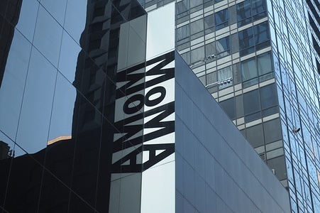 The Museum of Modern Art or MOMA is seen in Manhattan, New York City.