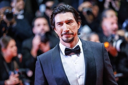 US actor Adam Driver attends the red carpet of "Paper Tiger" at the 79th Cannes Film Festival.