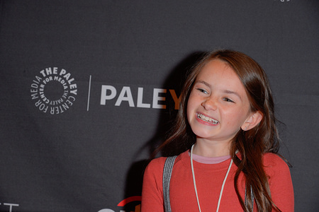 Actress Cailey Fleming attends The Walking Dead, PaleyFest New York at The Paley Center for Media in New York City.