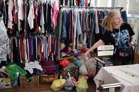 The collected humanitarian aid for people affected by the flood seen at the Humanitarian Center on Zhukovsky Street On June 6, 2023, the Kakhovskaya Hydro Power Plant was blown up. President Volodymyr Zelensky said that at about 3 a.m., Russian troops had blasted the structures of the Kakhovskaya Hydro Power Plant internally. 80 settlements were in the flood zone.Residents of Odessa provide all necessary humanitarian assistance to residents affected by the flood.