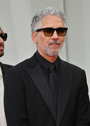 Beppe Fiorello attends the red carpet first day during the Venice film festival 2025.