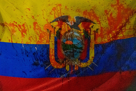 Flag of Ecuador seen painted in red during the demonstration. In the last three weeks, since the Noboa administration decided to sign Decree 60, which merges various ministries and secretariats, there have been more than four mass marches in different cities across the country, organized independently by hundreds of people. Public discontent centers on decisions such as the merger of ministries, threats to the Constitutional Court, and budget cuts, as well as concern over the humanitarian crisis in Palestine. The Ministry of Women and Human Rights was eliminated after the reform of Decree 60, in a country where a woman is murdered every 21 hours and 27% of children under five suffer from chronic malnutrition. Social and feminist organizations are demanding institutional restoration and the defense of the rights that have been won, denouncing that the reform not only represents a setback in labor, social, and environmental rights, but also a concentration of power that weakens democracy. The government, for its part, assures that the changes seek to optimize public management and reduce expenses.