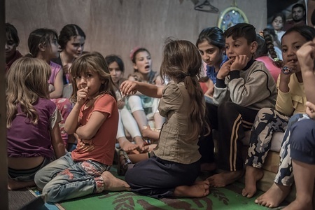 Daily life of a refugee school in Lebanon where over 200 Syrian refugee children studies in. The syrian civil has was started in 2011 when anti government terrorist took up arms and tried to overthrow the Syrian government and  the war has made over 2 million people homeless and many refugee has to leave their homeland to seek safety.
