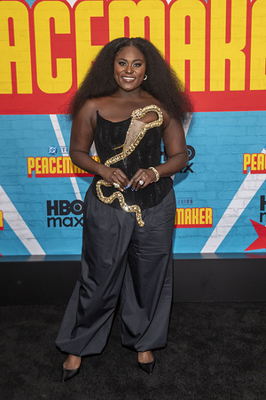 Danielle Brooks attends HBO's "Peacemaker" Season 2 Premiere at AMC Lincoln Square Theater.