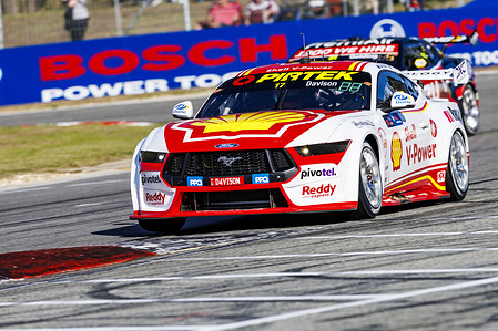 Will Davison of Dick Johnson Racing seen in action during practice 2 of Bosch Power Tools Perth Super440 Practice at the Perth Supercars.