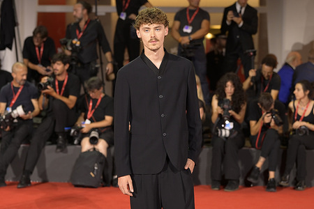 Cesare Hary attends the red carpet of Filming Italy Venice Award during the 83rd Venice film Festival at Palazzo del cinema.