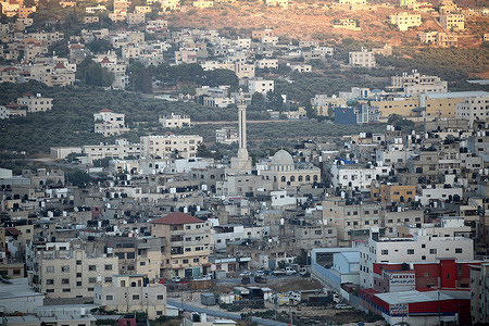 A general view of Balata refugee camp, east of Nablus in the occupied West Bank. Two years after the International Court of Justice ruled that Israel's occupation of refugee camps in the West Bank was illegal, the United Nations stated that settler violence and land annexation were "escalating."