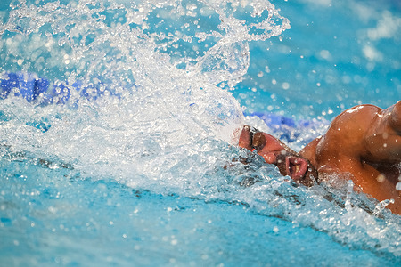 Dario Verani (ITA) during the Men 800m Freestyle Heat 1 of 2 at the 61th Settecolli International Swimming Final, Rome.