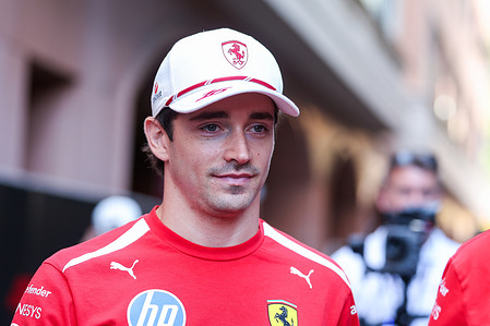 Charles Leclerc of Monaco and Scuderia Ferrari HP SF-26 (16) seen during F1 Grand Prix of Monaco 2026 - Drivers at Circuit de Monaco in Monte-Carlo.
