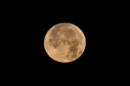 View of the Buck full moon in Marseille.