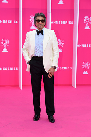 Vincent Elbaz attends the Opening Pink Carpet at the 9th Cannes Series International Festival. Opening Pink Carpet Canneserie- The 9th Cannes Series International Festival