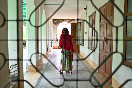 Furkun Begum (51), a leprosy patient, poses for a photo at the Dhanjuri Leprosy Centre (DLC). Dhanjuri Leprosy Centre (DLC), located in Dinajpur in northern Bangladesh, provides diagnosis, treatment, rehabilitation, and community outreach for people affected by leprosy across 13 sub-districts. Although leprosy is curable, it remains a neglected tropical disease and a global public health challenge. According to the World Health Organization (WHO), Bangladesh continues to report more than 3,000 new cases each year, ranking among the countries with the highest leprosy burden worldwide.