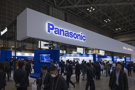 Panasonic company branding at Tokyo Big Sight. Japanese companies dominate exhibitions at Tokyo Big Sight, especially in tech-focused events like nano tech 2026 (Jan 28–30), where they showcased cutting-edge innovations in nanotechnology, advanced materials, and related fields. This event highlights Japan's strength in R&D-driven innovation, sustainability, and manufacturing, with hundreds of domestic exhibitors driving cross-industry collaboration in areas like semiconductors, energy, and environmental tech. In short: Tokyo Big Sight events are a prime showcase for Japan's world-leading tech conglomerates and research ecosystem.