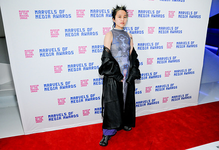 April Lin attends the Marvels of Media Awards in New York City.