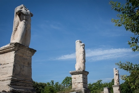 Statues are seen during the celebration of the International Day and European Night of Museums.
Many museums have participated in the celebration of the International Day and European Night of Museums.