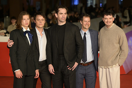 Cast and crew of the movie Our hero Balthazar attend the red carpet at Auditroium Parco della Musica during Rome Film Fest 2025.
