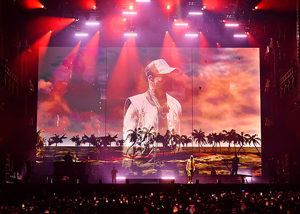 Farruko performs at the Festival d'été de Québec.
