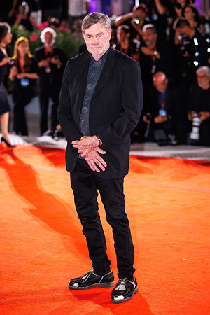 American director Gus Van Sant attends the red carpet of the film “Dead Man's Wire” at the 82nd Venice Film Festival.