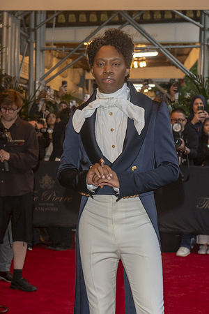 New York, United States - 05/05/2025 16:37:45: Jeremy O'Harris departs the Pierre Hotel for 2025 Met Gala in New York City.