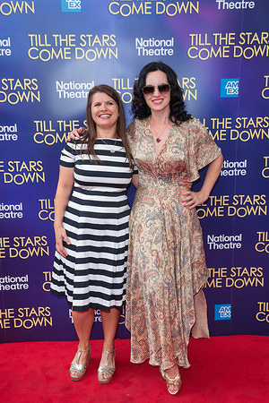 Eleanor Lloyd and Sally Wood attends the press night for "Till The Stars Come Down" at the Theatre Royal Haymarket.