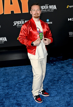 Content creator Coy Jandreau attends World Premiere Of Columbia Pictures' "Spider-Man: Brand New Day" held at The Dolby Theater.