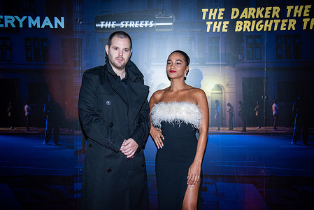 Mike Sinner and Bella May attend the event. The World Premiere of Mike Skinner’s (The Streets) Debut Feature Film The Darker The Shadow, The Brighter The Light at Everyman Broadgate.