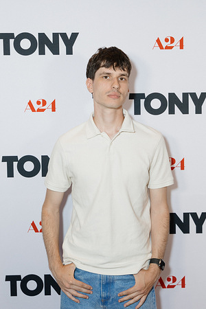 Martin Andrijasevic attends the “TONY” Screening at Paradise Theatre in Toronto. "TONY" follows 19-year-old Anthony Bourdain as he travels to Provincetown and stumbles into the chaotic world of a restaurant kitchen, setting off a summer that will shape the course of his life.
