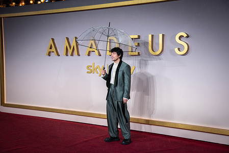 Will Sharpe attends the World Premiere of new Sky Original "Amadeus" at Odeon Luxe Leicester Square.