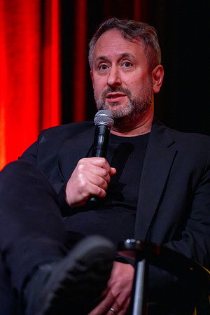 Garfield Miller speaks during “Speechless” premiere Q and A at Paradise Theatre in Toronto. A filmmaker's decade-long investigation into the campus culture wars that have redefined free speech and civil discourse, in the very places that were meant to protect those ideals.