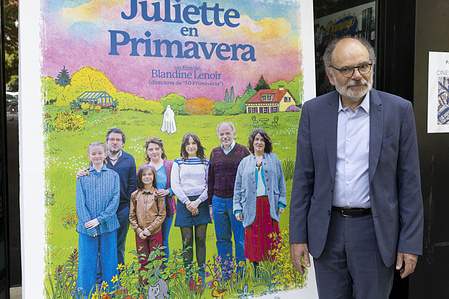 Jean-Pierre Darroussin attends the 'Juliette en primavera' 'Juliette au printemps' Photocall at Cine Embajadores.