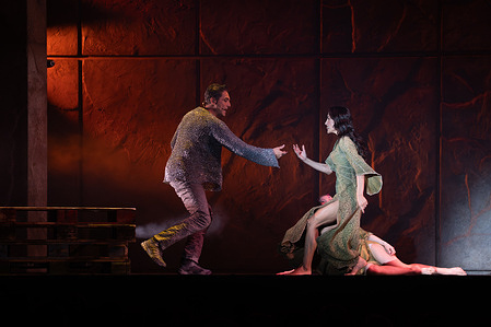 Graziano Galatone (L) and Elhaida Dani (R) perform as Febo and Esmeralda at Palasele during the Musical Notre Dame de Paris Notre Dame de Paris is one of the most important Italian musicals, renowned worldwide and produced by Clemente Zard with music by Riccardo Cocciante.