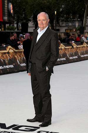 Jim Broadbent attends the World Premiere of "King Of Thieves" at Vue West End in London.