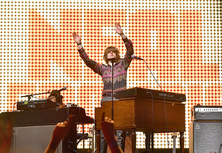Neal Francis performs during the Outside Lands music festival at the Golden Gate Park.