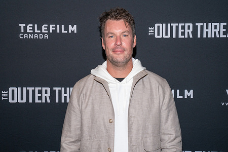 Will Woods attends “The Outer Threat” screening at Scotiabank Theatre.