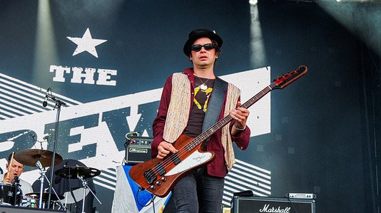 Jack Syperek of the Trews perform at Rock'n Thunder.