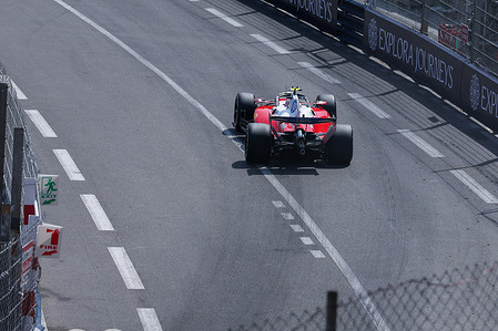 Lewis Hamilton of United Kingdom and Scuderia Ferrari HP SF-26 (44) seen during the F1 Grand Prix of Monaco 2026 - Race at Circuit de Monaco.