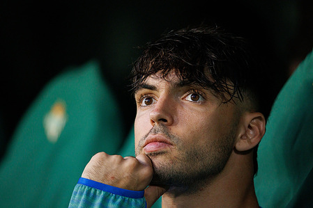 Raul Asencio of Real Madrid seen during LaLiga EA Sports game between Real Betis Balompie and Real Madrid CF at Estadio La Cartuja stadium. Final Score; Real Madrid 1:1 Real Betis Balompie.