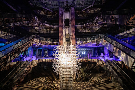 Art Installation named "New World New Pulse", a kinetic sculpture reflecting the area’s vibrant spirit inside an abandoned shopping mall during Bangkok Design Week 2026. Bangkok Design Week 2026, themed "Design SOS" is an expansive festival celebrating creativity and design across Bangkok. Held from January 29 to February 08, showcasing innovative design solutions and fostering positive energy amidst challenges. It promotes Bangkok's status as a UNESCO Creative City of Design, attracting creatives and visitors to explore and contribute to the city's vibrant design landscape.