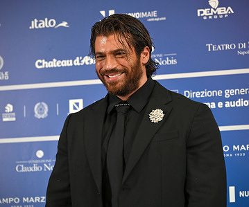 Can Yaman attends the photocall at the 2026 Silver Ribbon Awards.