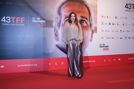 Emanuela Rossi attends the 43rd Torino Film Festival.