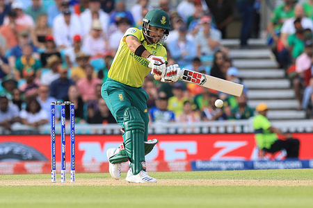 South Africa cricket player Jean-Paul Duminy seen in action during the 5th match of the ICC (International Cricket Council) Cricket World Cup between Bangladesh and South Africa at the Oval Cricket Ground in United Kingdom.Bangladesh won by 21 runs.